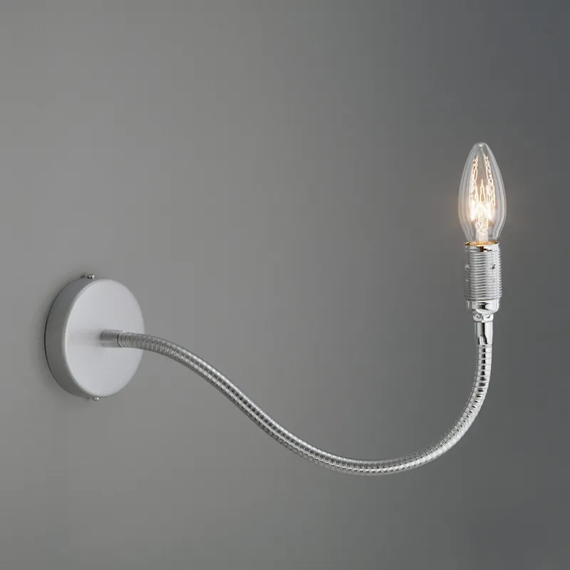 Flexible Wandleuchte EINARM CHROM Bestpreis